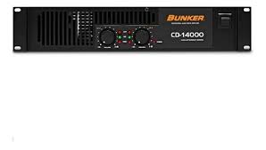 AMPLIFICADOR DE AUDIO 6000 WATTS 2 CANALES, BUNKER MX-6000